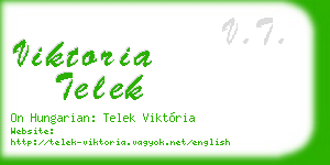 viktoria telek business card